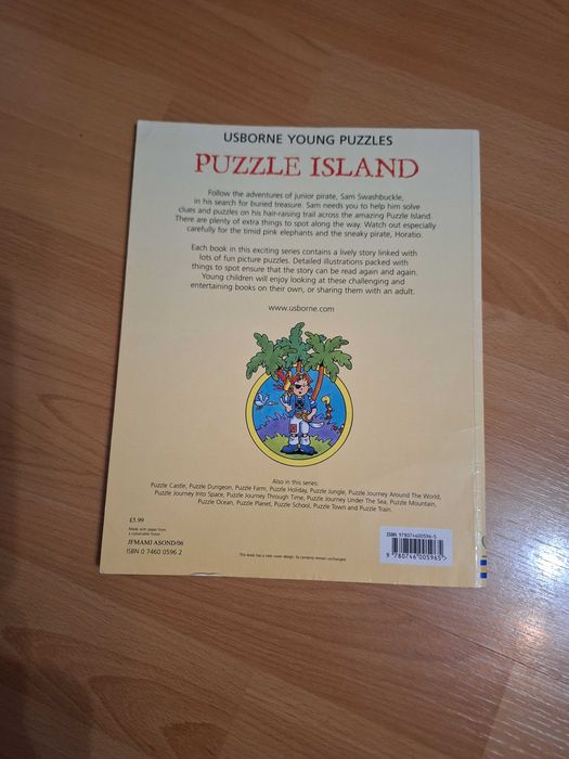 USBORNE Puzzle Island wersja angielska