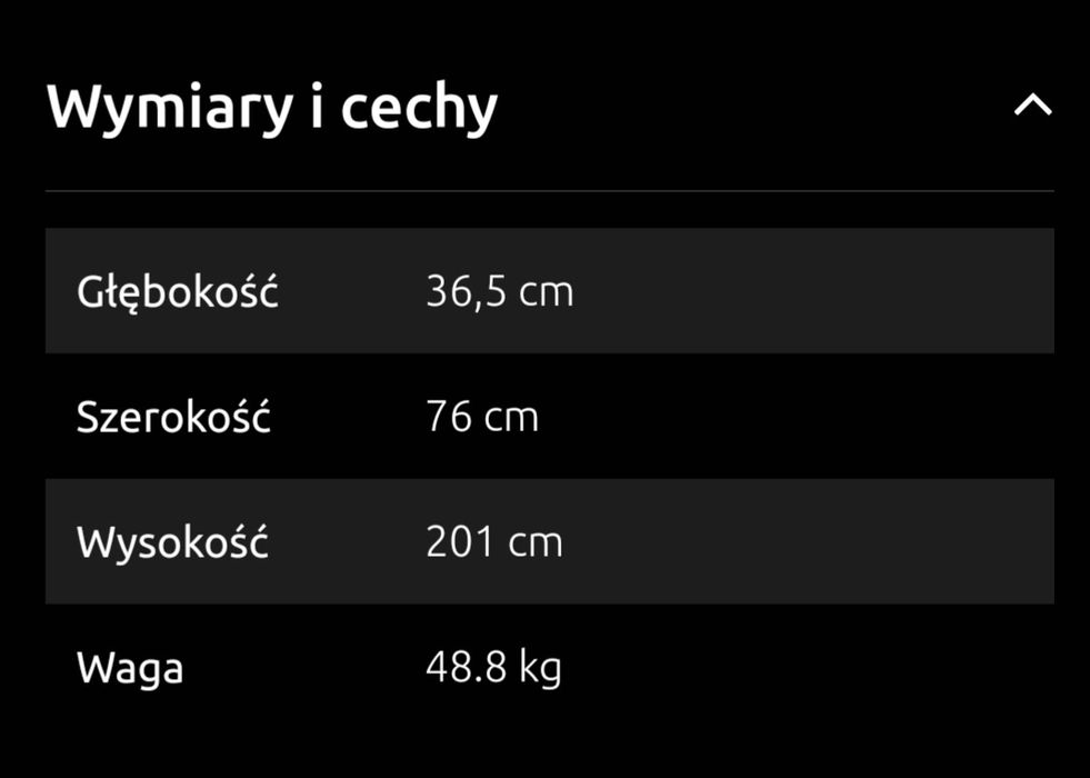 Szafa z półkami nowa