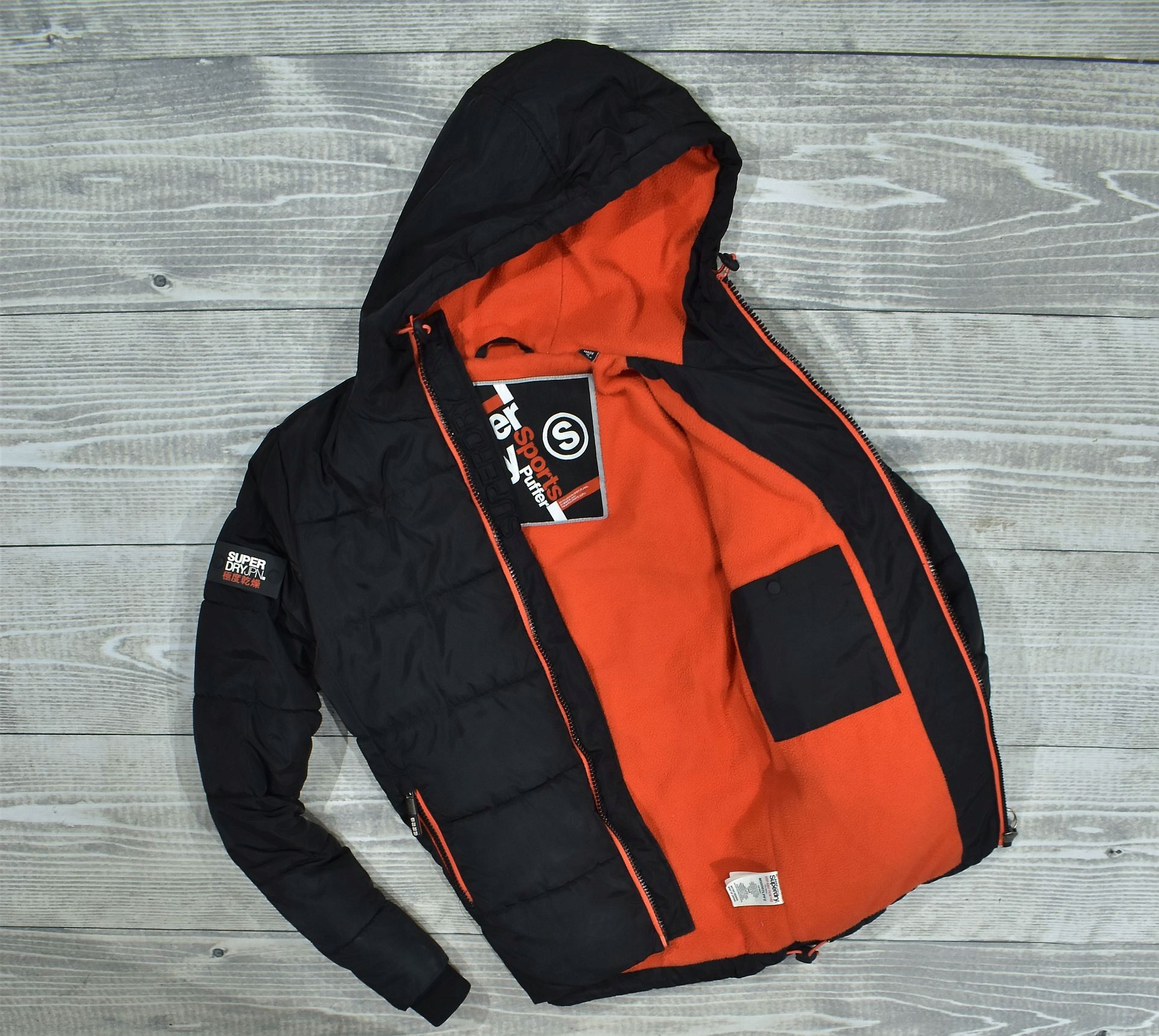 SUPERDRY Sport Puffer Kurtka Męska Zimowa / S