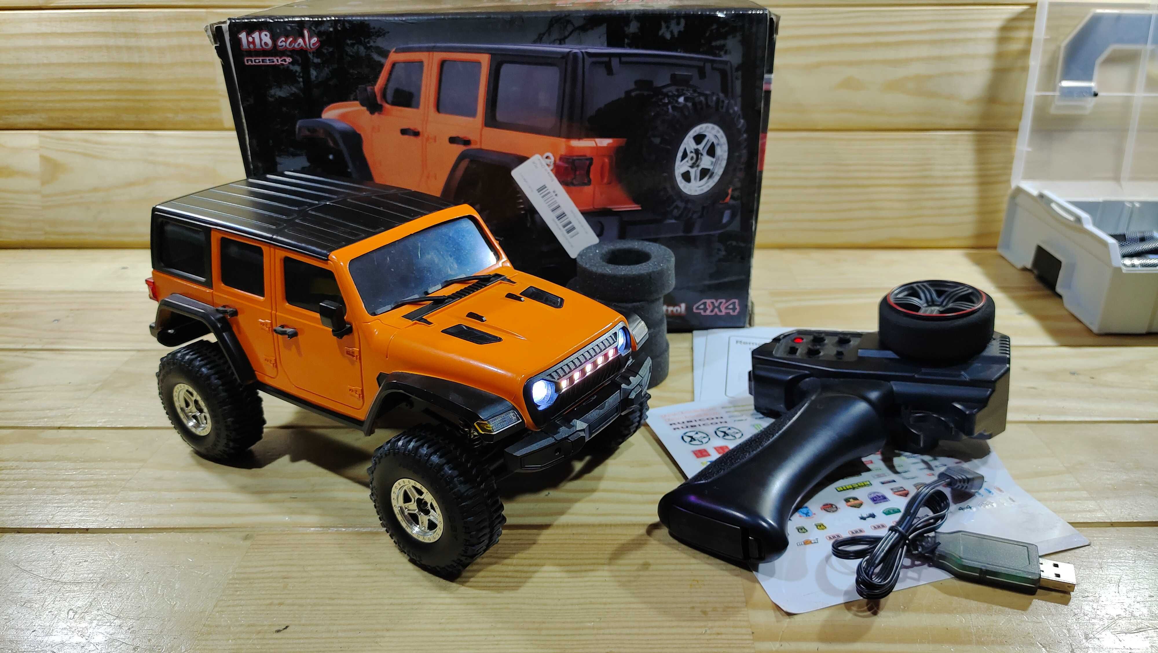 Austarhobby AX8560 Jeep, TRAXXAS TRX4M clone, perfeito estado