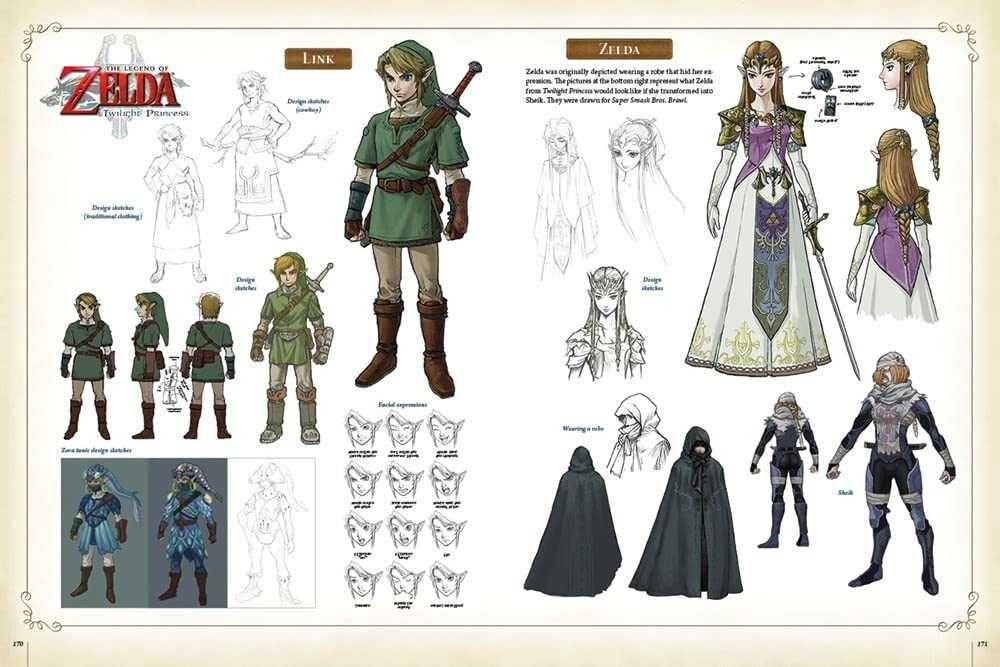 артбук The Legend of Zelda: Hyrule Historia