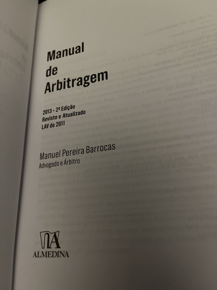 Manual de Arbitragem