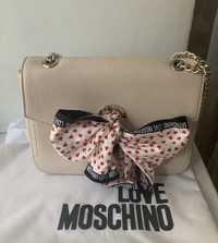 Сумка кожаная Love Moschino ОРИГИНАЛ