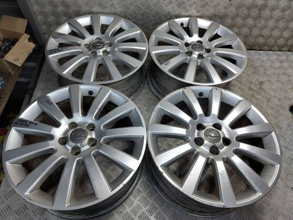 FELGI ALUMINIOWE KOMPLET 7.5Jx18 5x110 FI65,1 OPEL