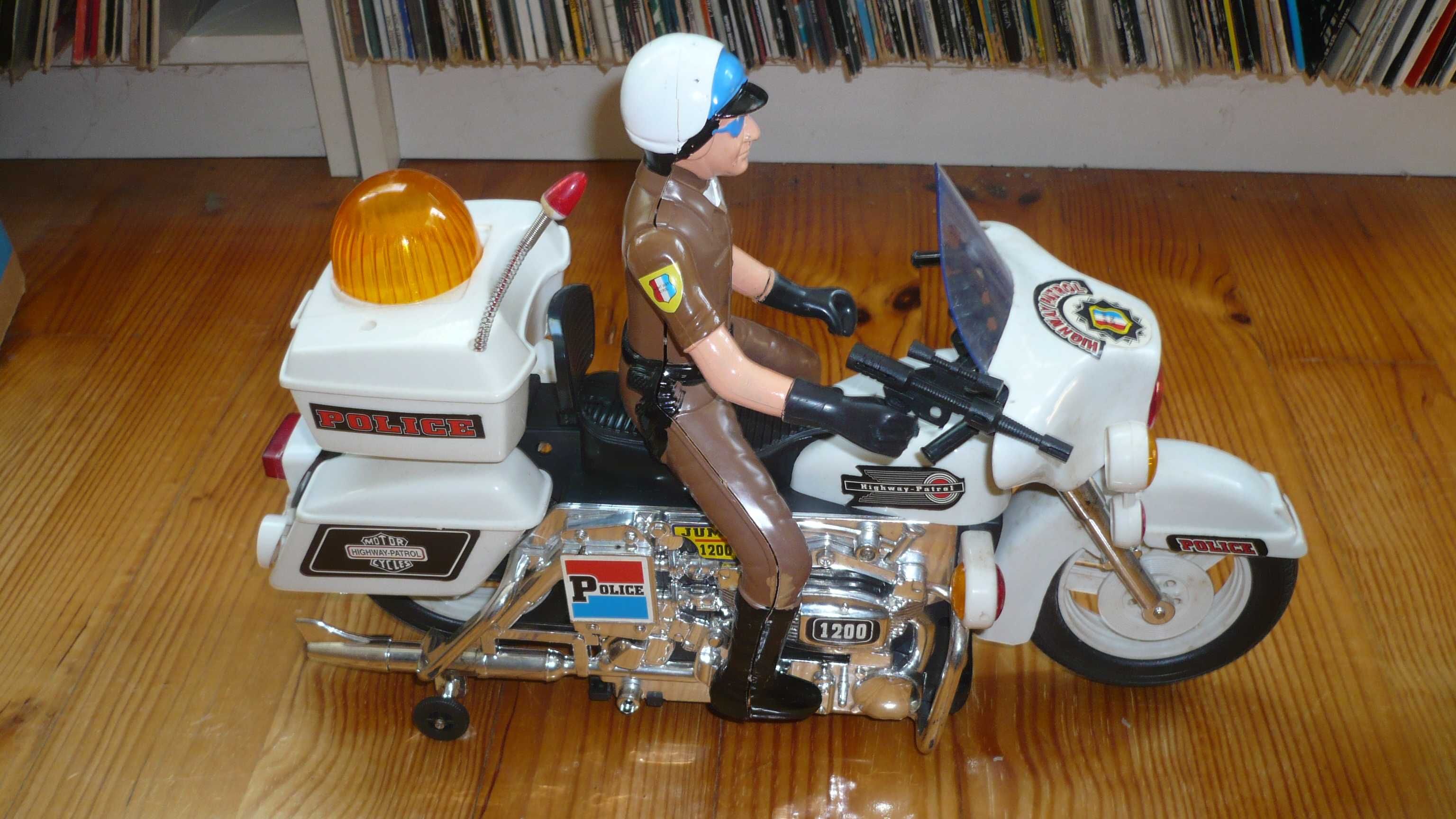 Super Police Motorcycle - Brinquedo Vintage