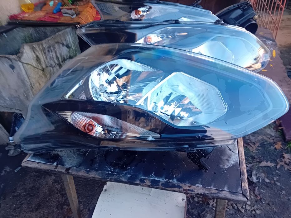 Faróis e farolins  e espelhos