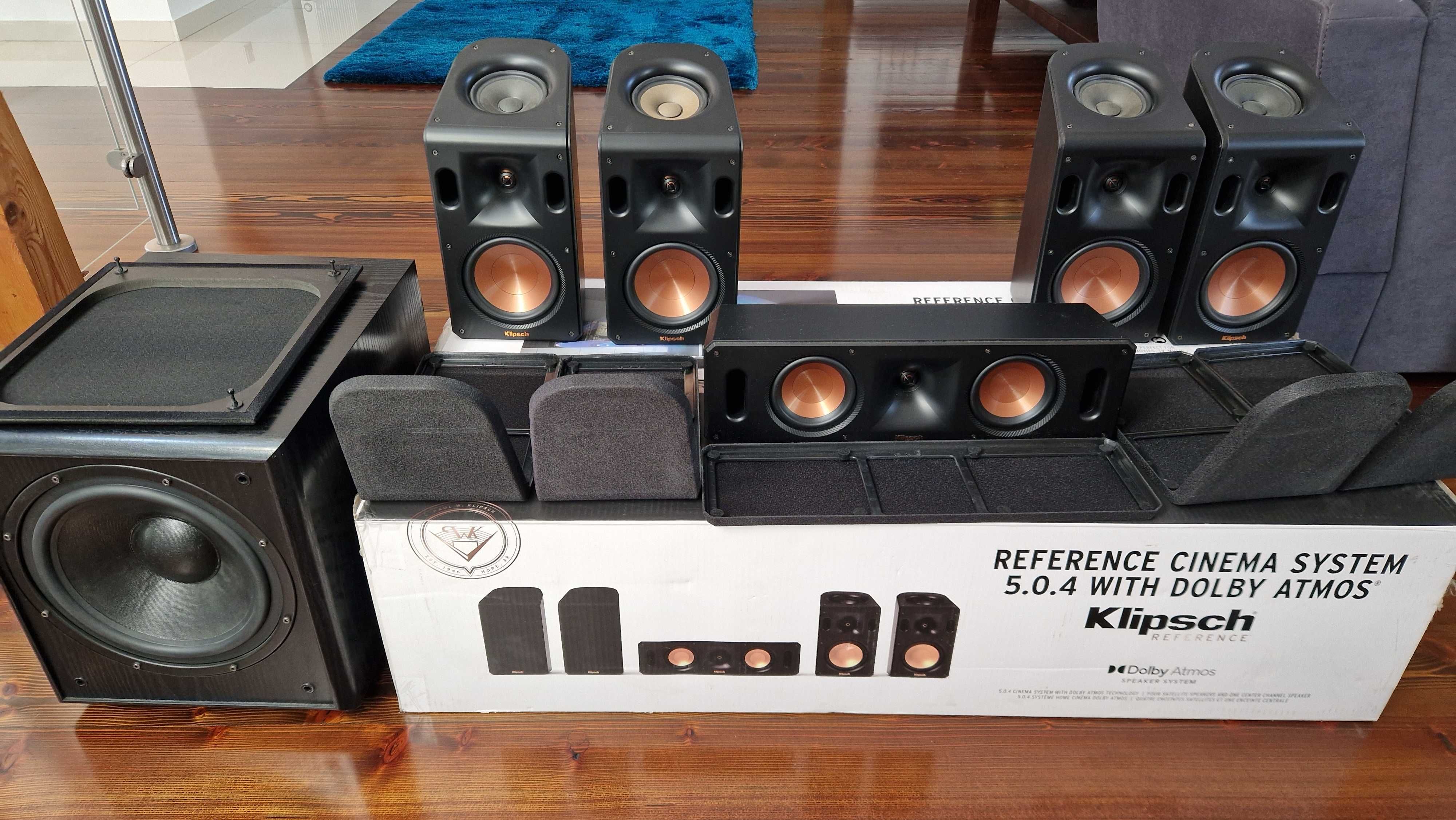 kino domowe klipsch +koda WS1000 +denonAVR-X1700