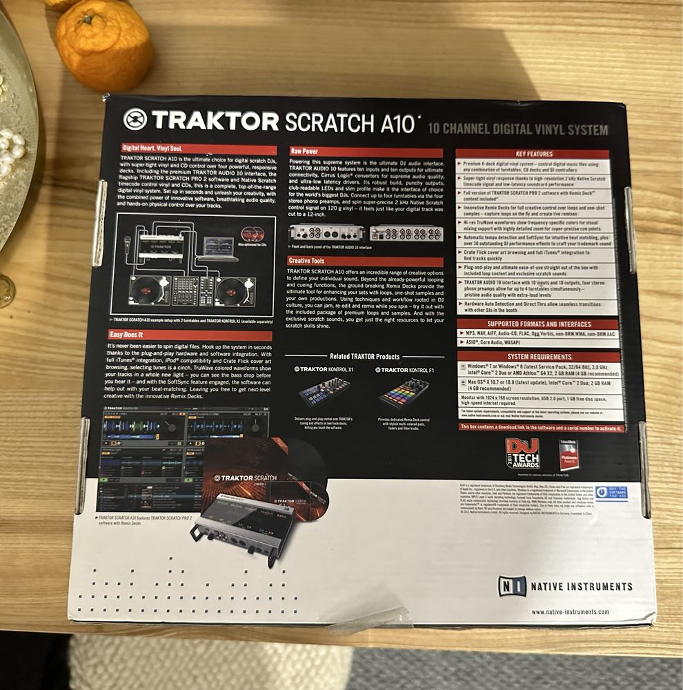 Native Instruments Traktor Scratch A10