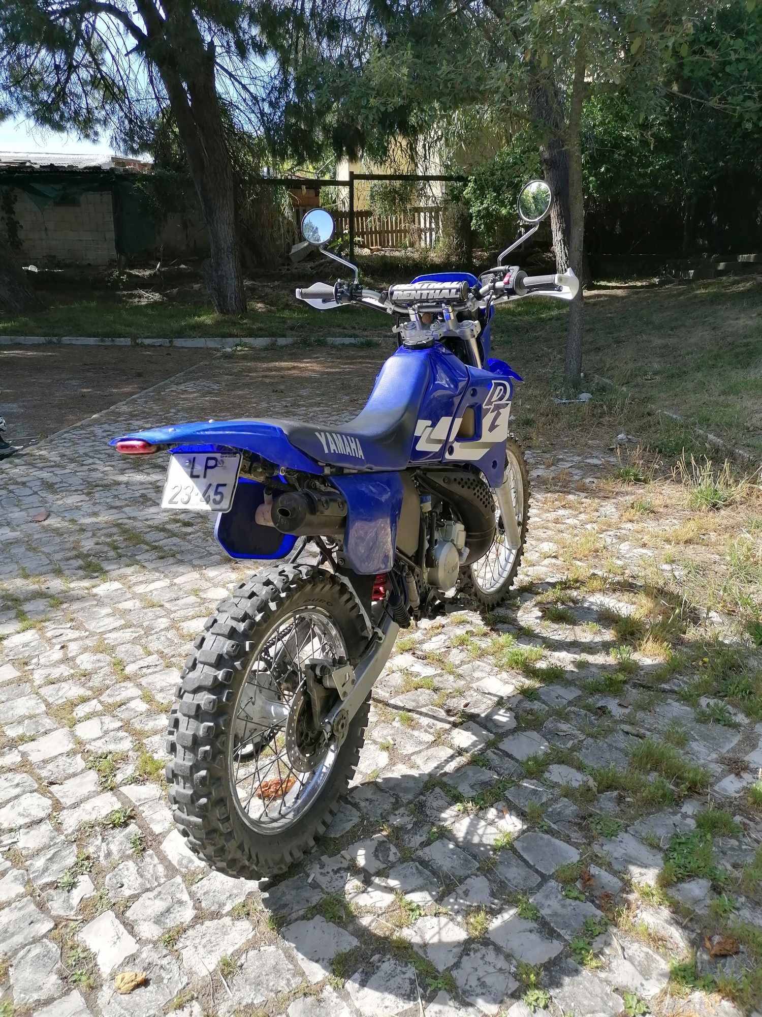 Yamaha yama dtr dt 125 r 4BL 1993 azul 16.9kw