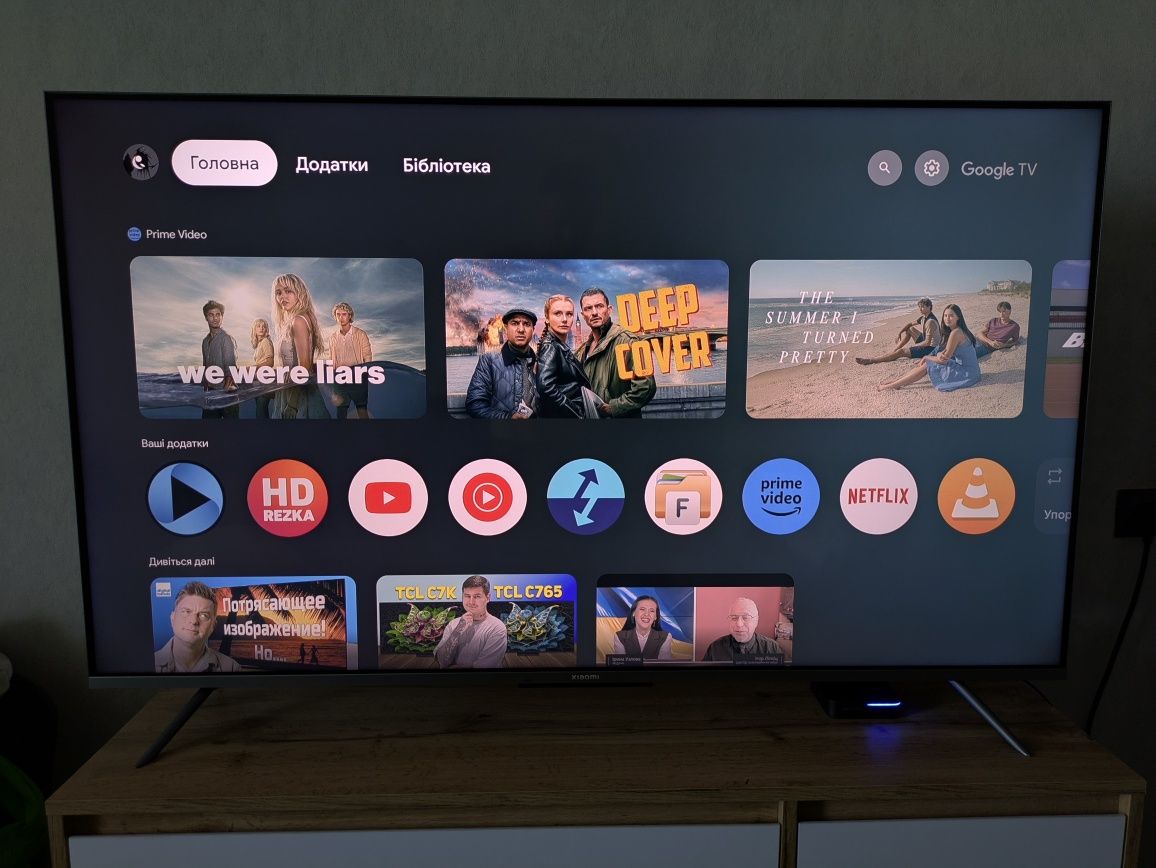 Телевізор Телевізор Xiaomi Mi TV Q1E 55"