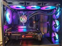 Новый  пк AMD Ryzen 7 5700x  8 ядер  DDR4 64GB  Kingston M.2 2280 1TB