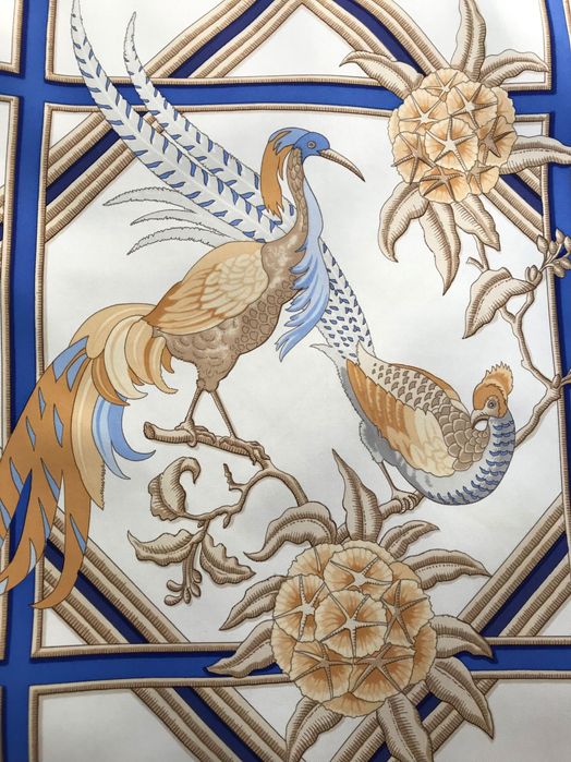 HERMES PARIS CARAIBES люксовый шелковый платок оригинал