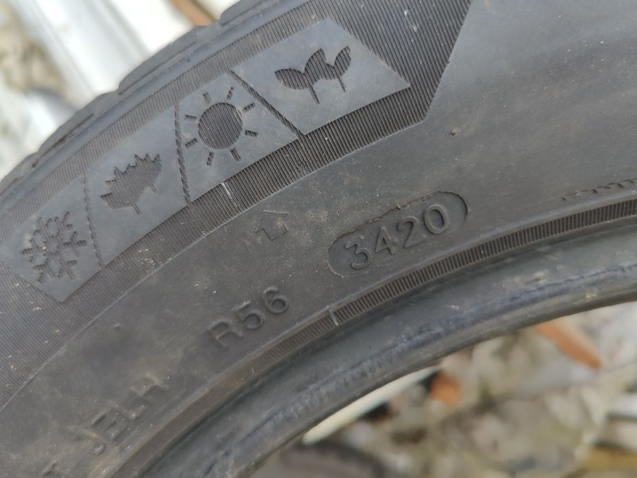 Opony wielosezonowe imperial 205/55r16 2020r, 2sztuki, para, 6mm