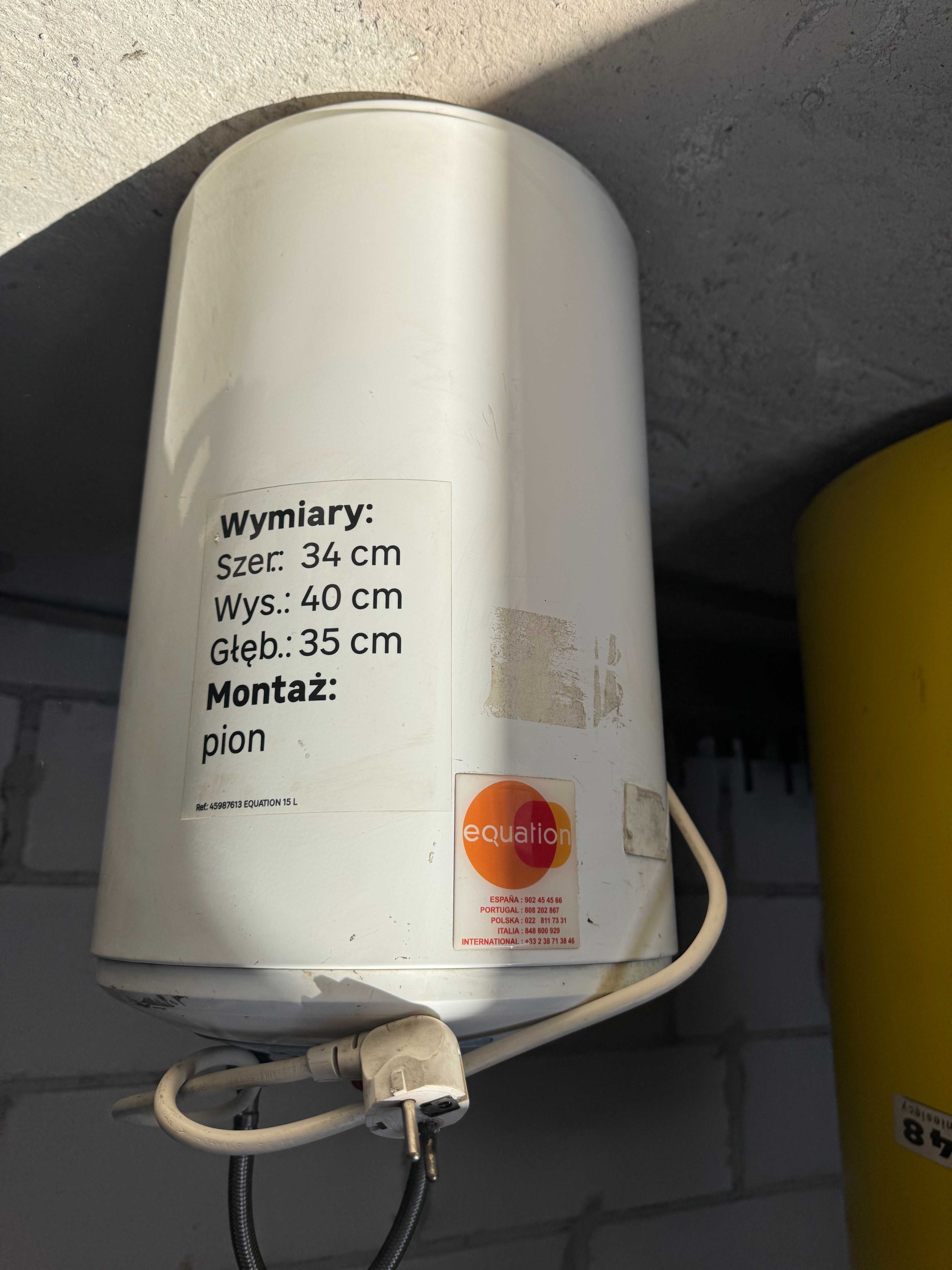Bojler elektryczny Equation TS1 15L 2000W – Sprawny, gotowy do montażu