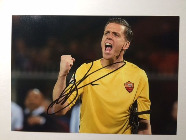 Wojciech Szczęsny oryginalny autograf