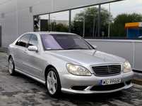 Mercedes-Benz Klasa S W220 LIFT S600 V12 Biuturbo 500KM Salon Polska Long Bogate wyposażenie