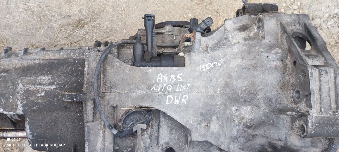 Skrzynia Manualna DWR 0405 Audi A4 B5 1.8 T Q Manual Kombi Lift Gołdap