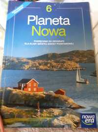 Planeta Nowa podręcznik do geografii dla  klasy szóstej szkoły podst.
