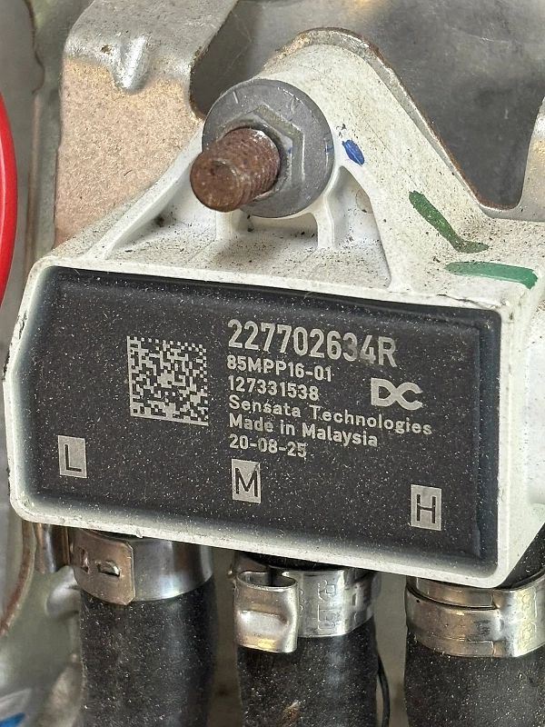 Czujnik Cisnienia Spalin Renault Trafic Iii 3 Lift Iv 4/2.0 Dci R
