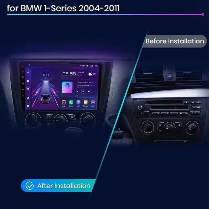 Radio Nawigacja BMW 1 E88 E82 E81 E87 Android Auto 2GB 32GB