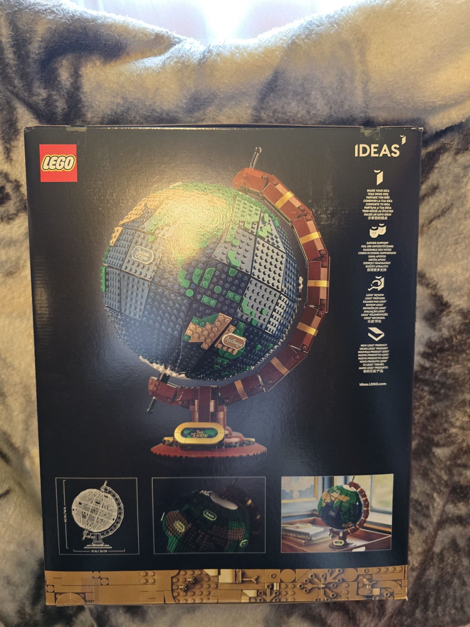 Nowy LEGO® 21332 Ideas - Globus