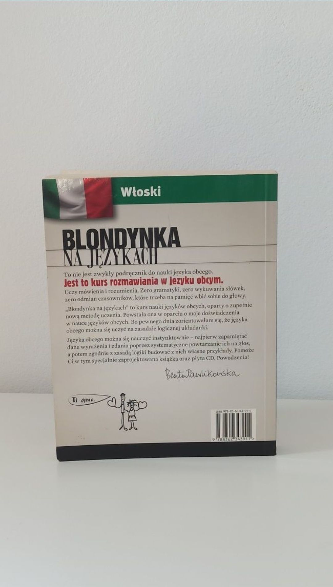 Blondynka na językach włoski Beata Pawlikowska