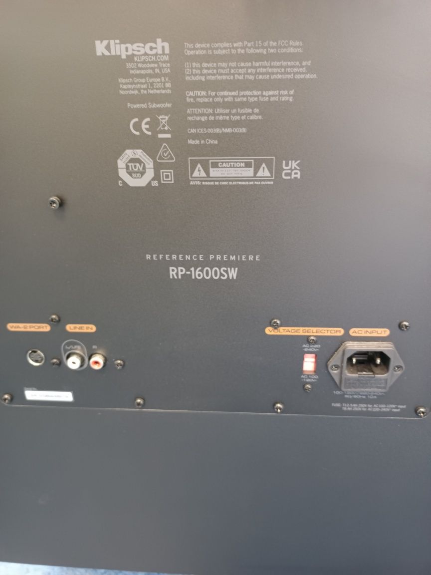 Subwoofer Klipsch RP-1600SW Gwarancja Karton Komis Madej Sc