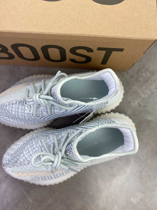 Мужские текстильные кроссовки Yeezy Boost 350 V2 Cloud White ob320