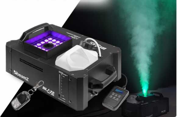 MAQUINA FUMO VERTICAL - Timmer Control Dmx e Comando S/fio