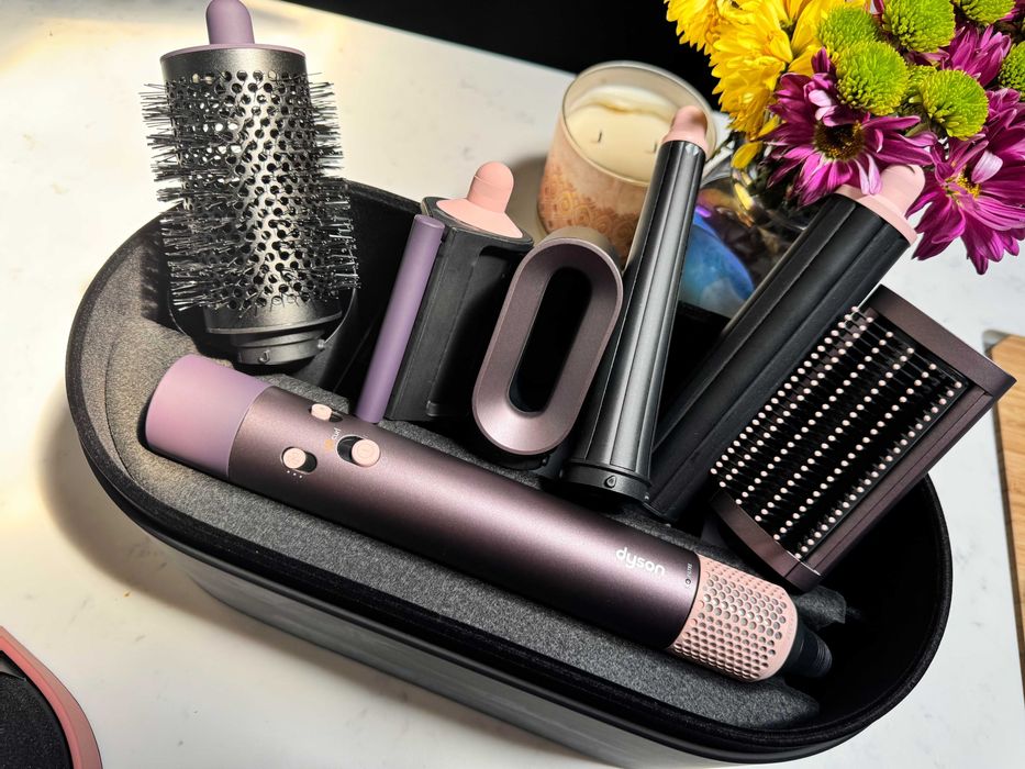 Дайсон стайлер Dyson Airwrap id HS08 Straight Wavy Jasper Plum