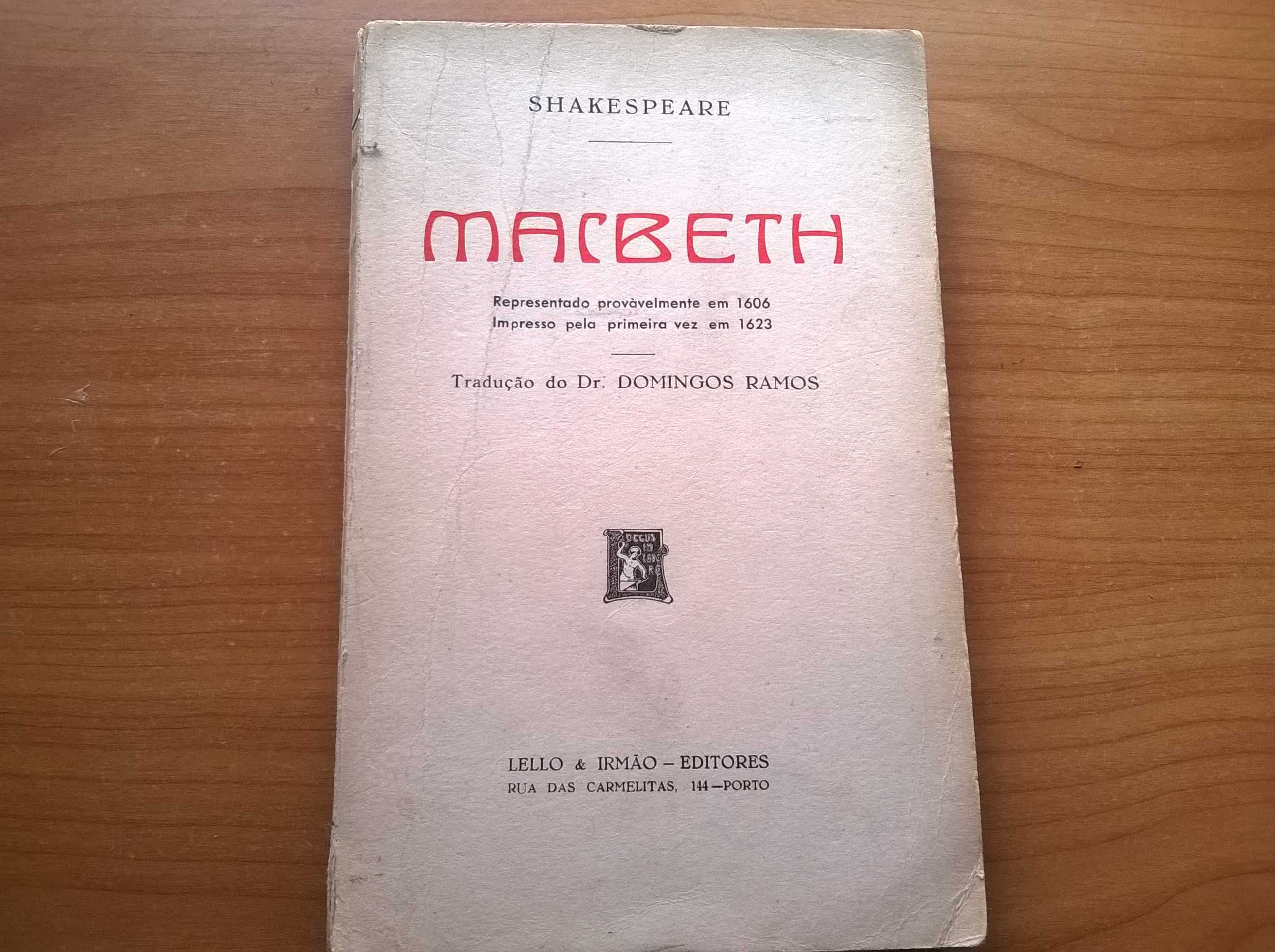 " Macbeth " - William Shakespeare