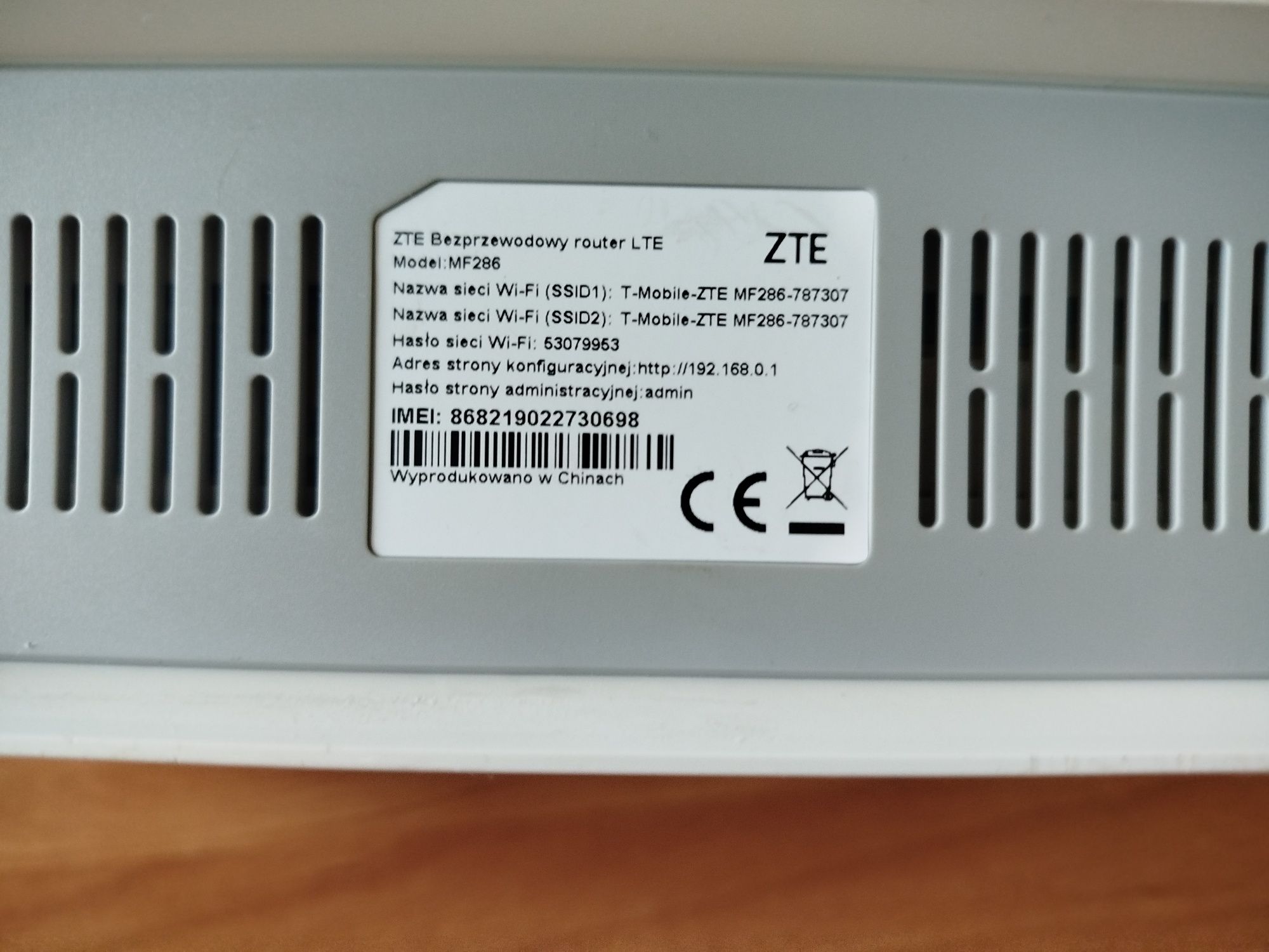 Router wifi T-Mobile