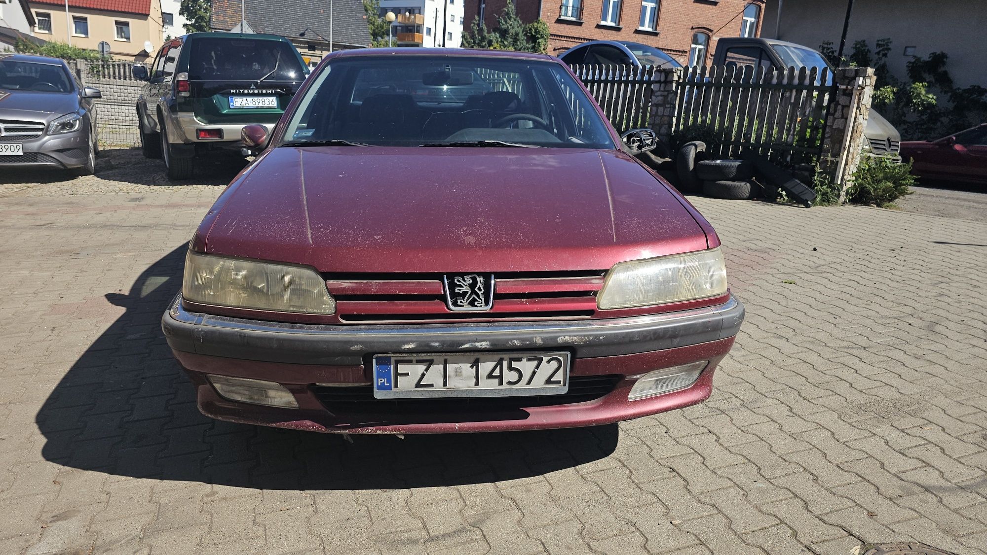 Peugot 605 2.0Turbo 150KM zamiana za motor