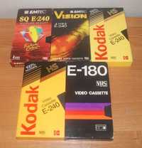 Stare kaseta wideo 5 sztuk VHS E 240