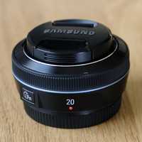 Obiektyw Samsung NX 20 mm f/2.8