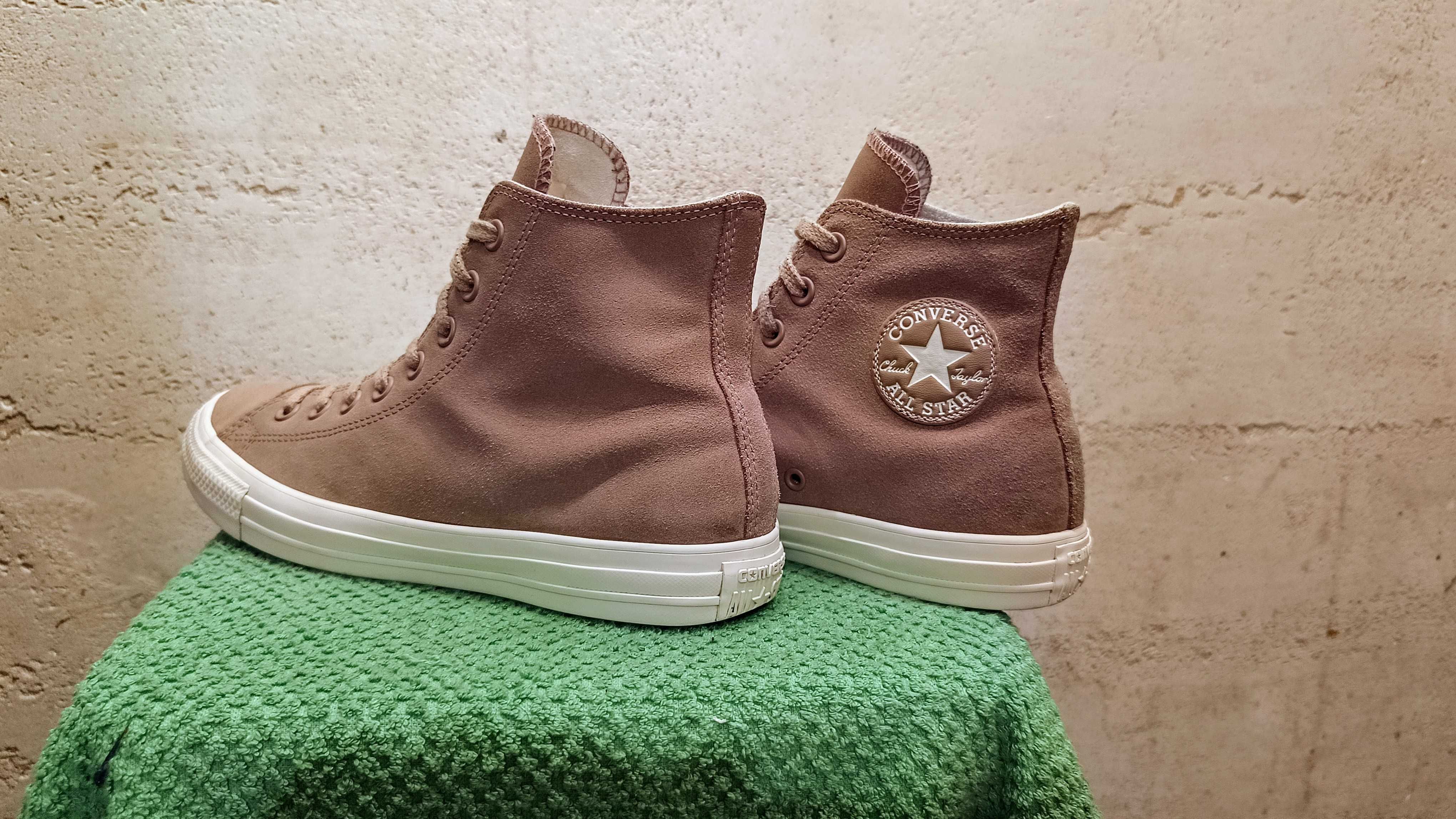 Trampki CONVERSE ALL STAR CHUCK TAYLOR HI r.42 skóra stan bardzo dobry