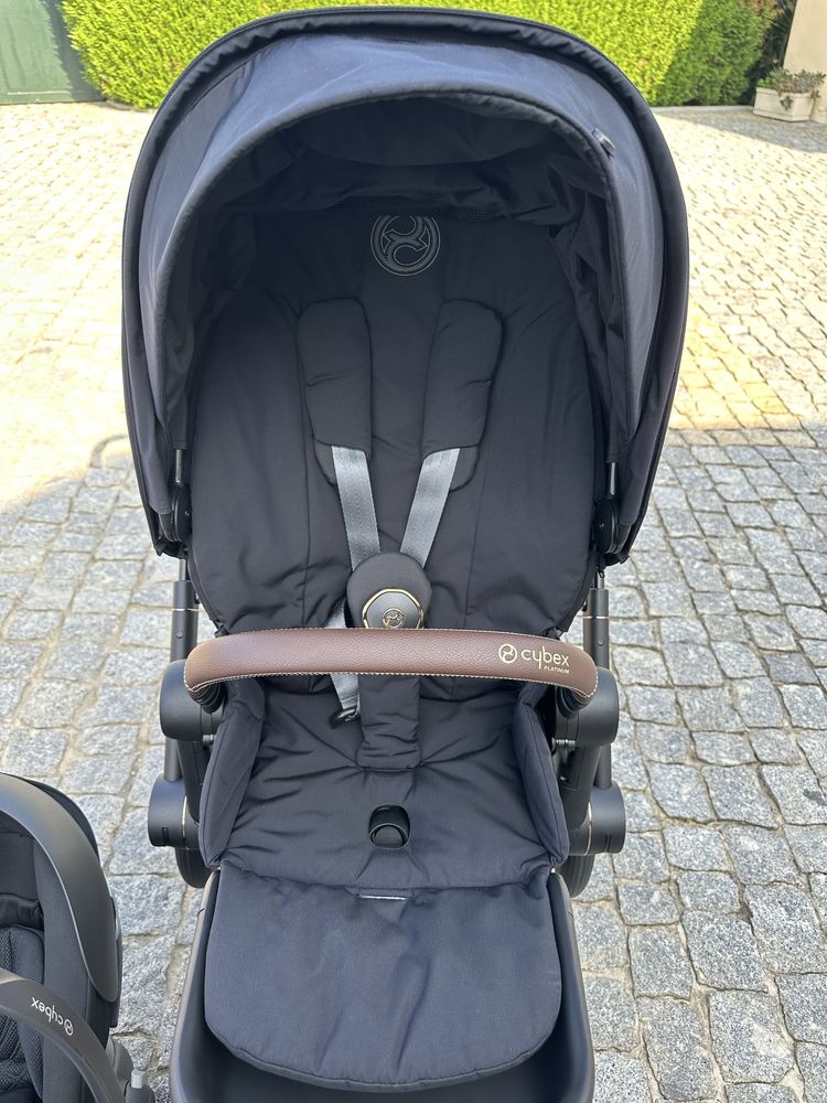 Cybex Priam Rose Gold + babycoque respirável + adaptadores  NOVO