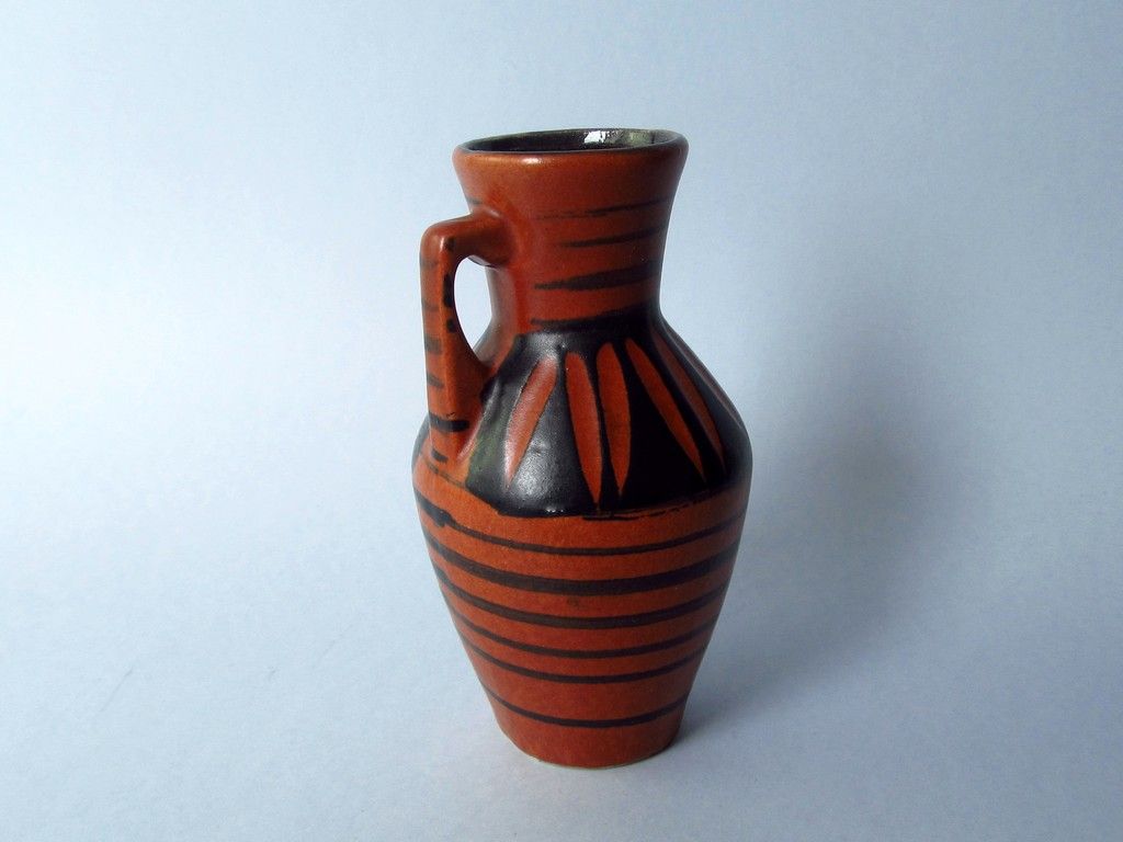 vintage 1960 ceramiczny wazon wazonik