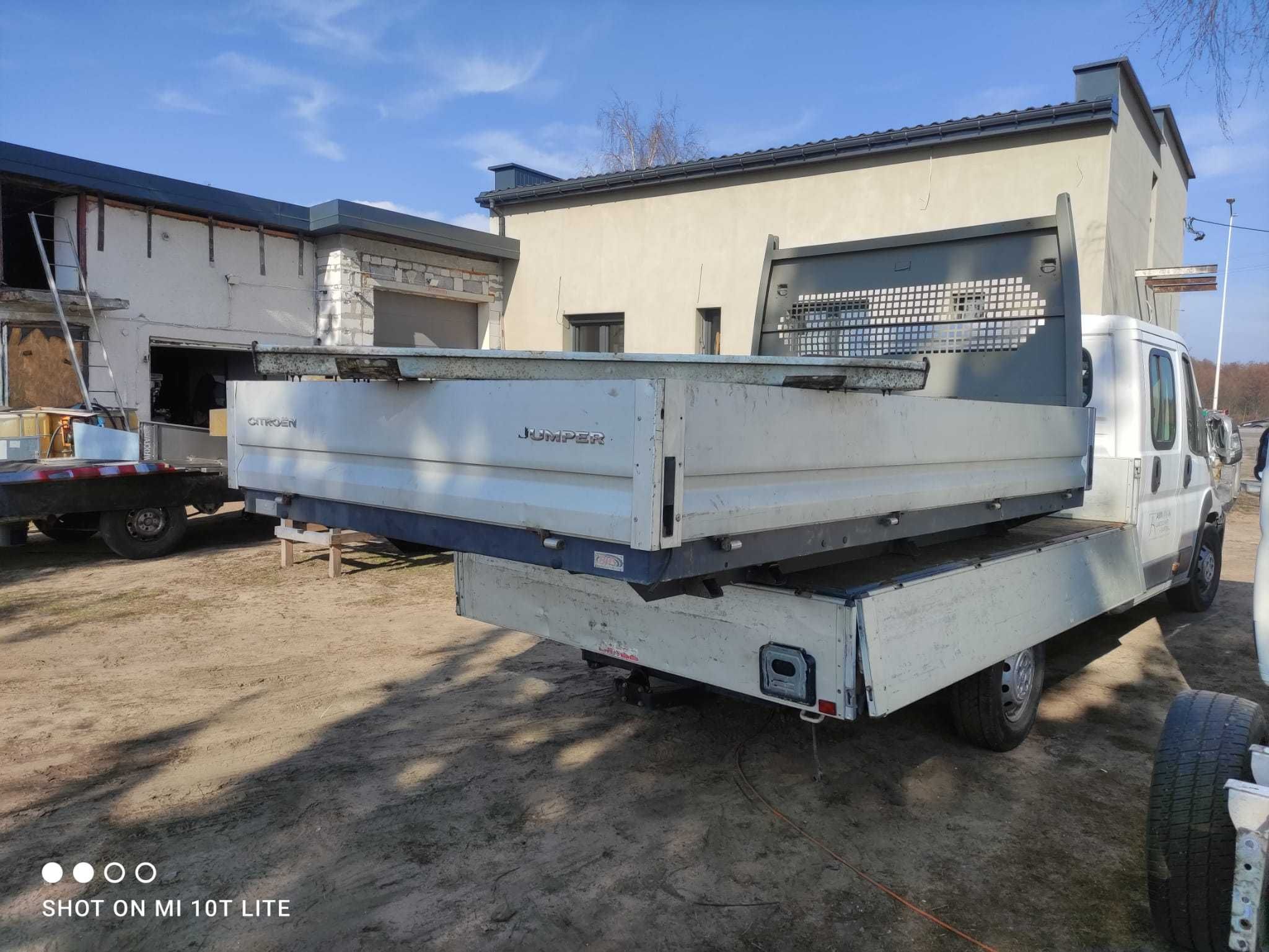 Paka skrzynia zabudowa ducato boxer jumper