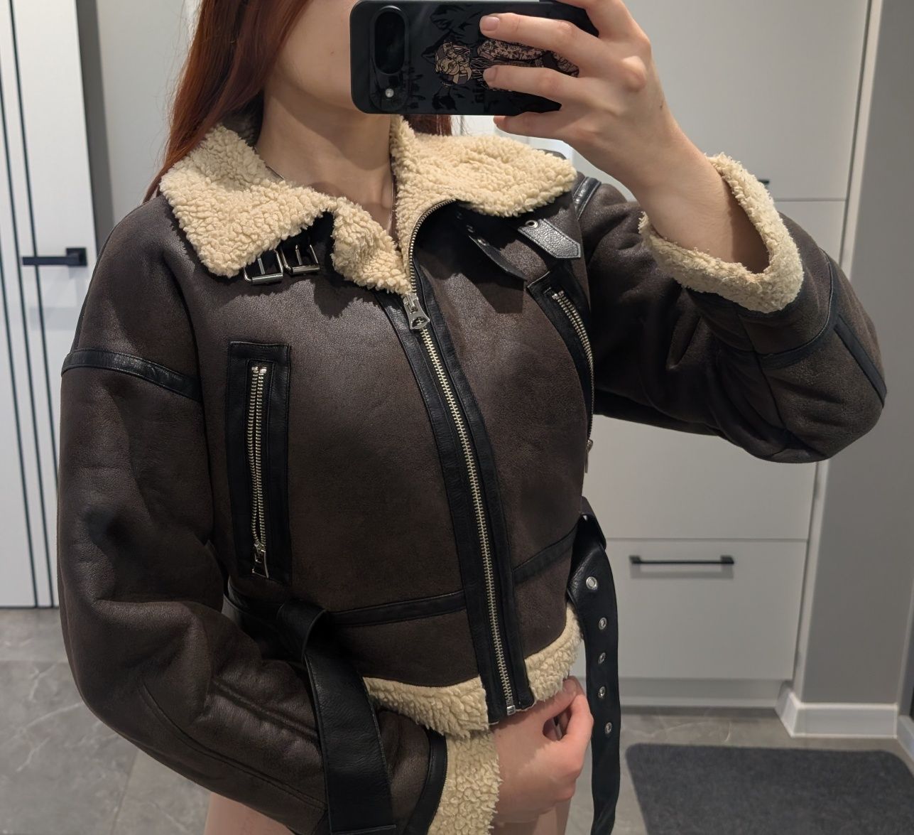 Куртка авіатор жіноча Zara