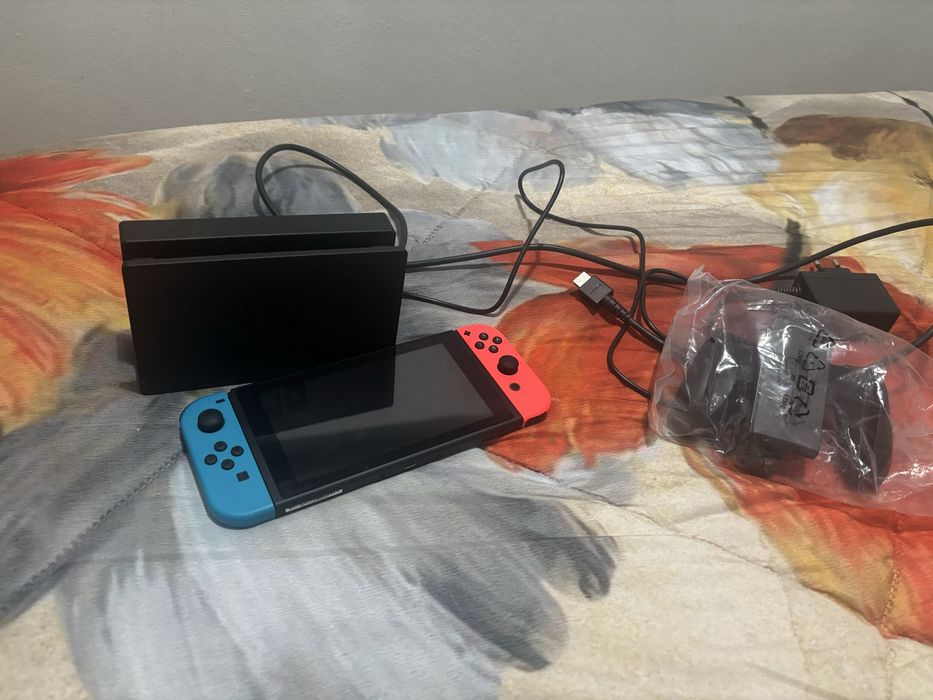 Nitendo switch  com o jogo wi sports