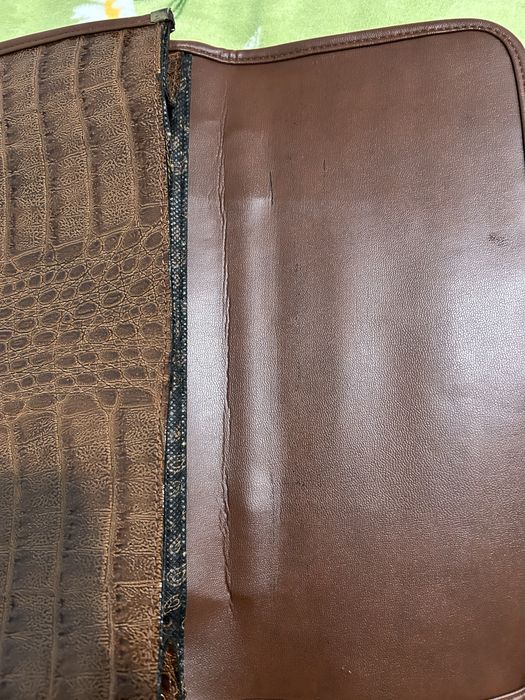 skórzana elegancka torebka aktówka damska aligator