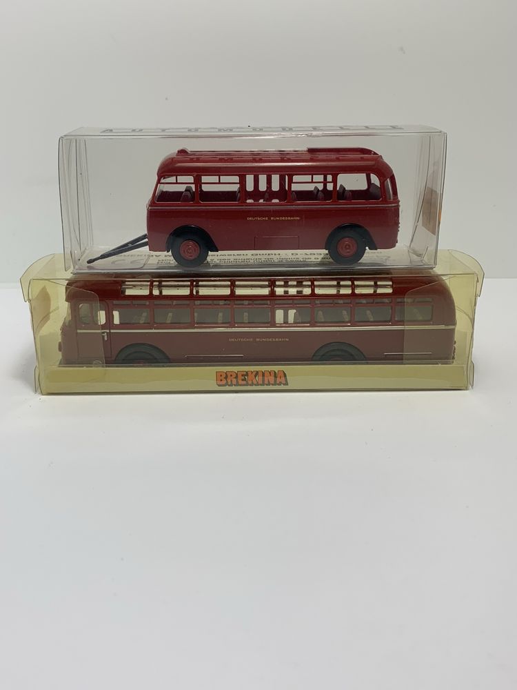 Bussing 6500 T DB  + Reboque Brekina escala 1/87
