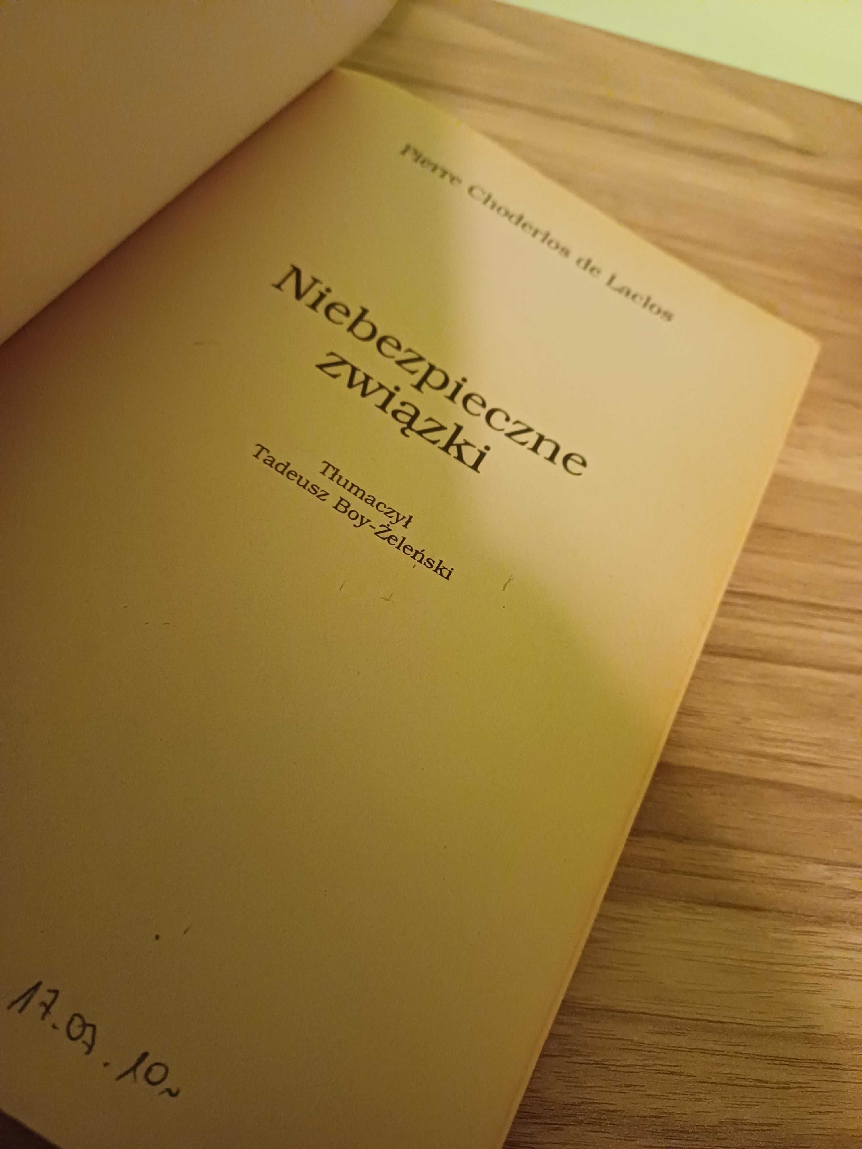 Niebezpieczne związki Pierre Choderlos de Laclos