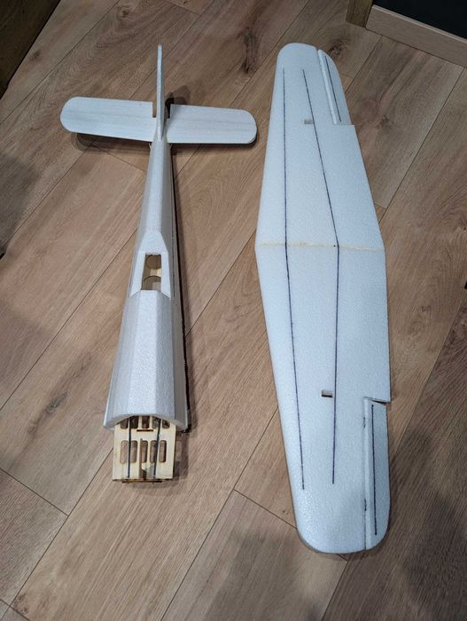 samolot esa rc kit FW190 xxl napolskimniebie silnik serwa