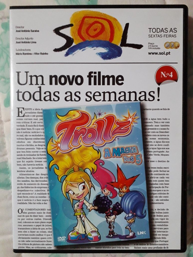 DVD´S Coleção SOL da 3ª Série