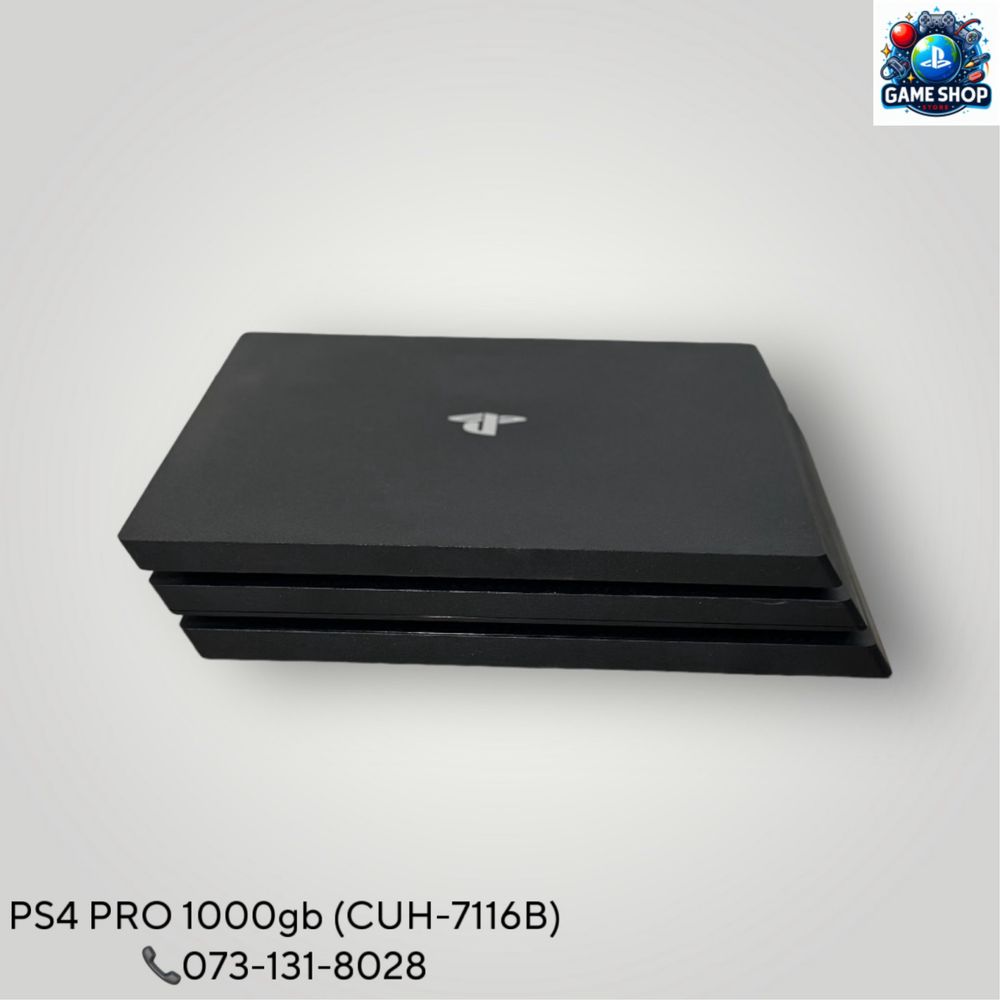 Ігрова Приставка Sony PlayStation 4 PRO 1000gb (CUH-7116B)  плейстейшн