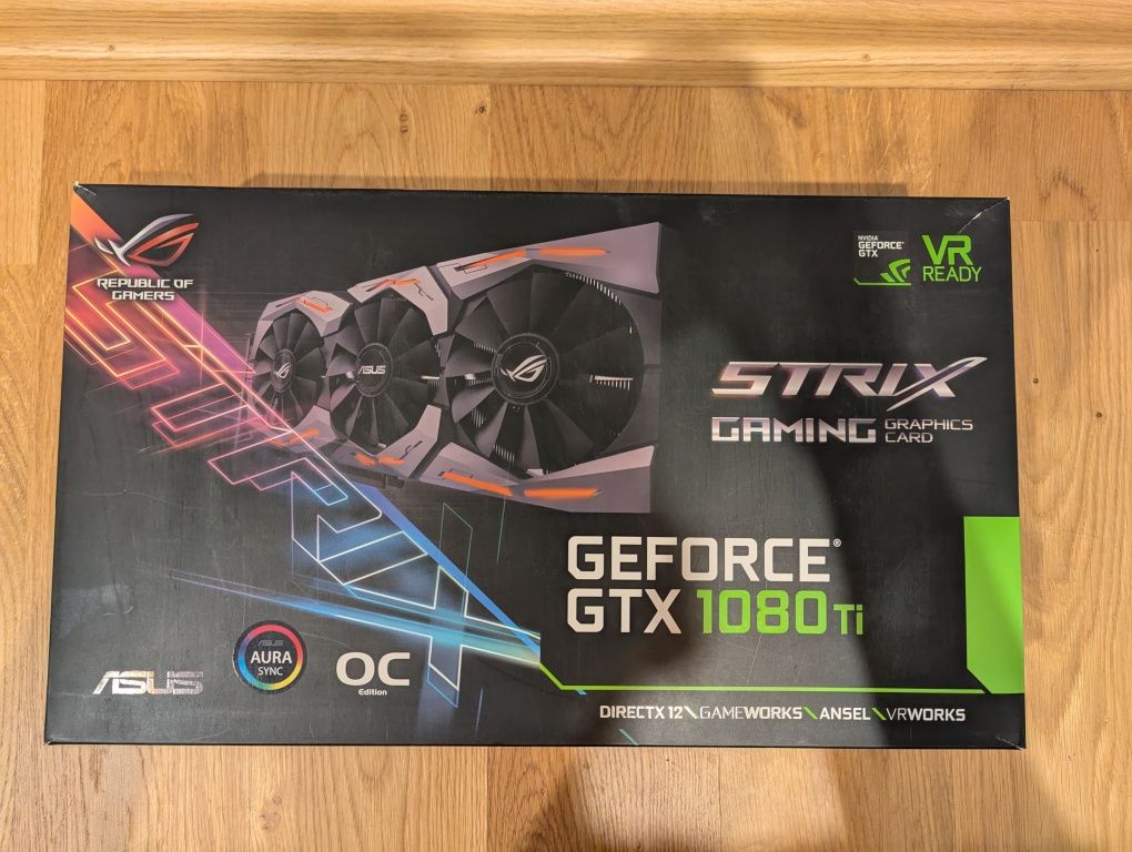 Karta graficzna ASUS ROG Strix GTX 1080 Ti 11GB