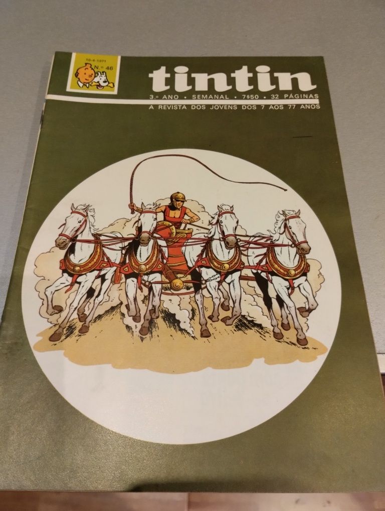 Banda desenhada TINTIN