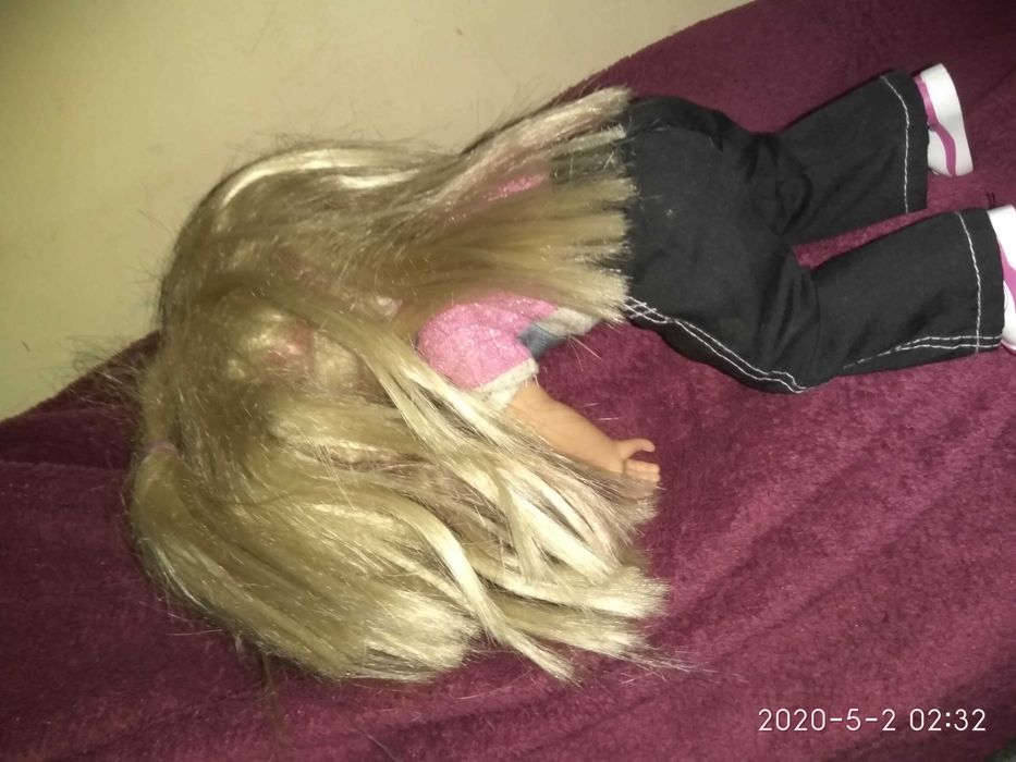 редкая большая кукла Челси или Келли для причесок от mattel 1998